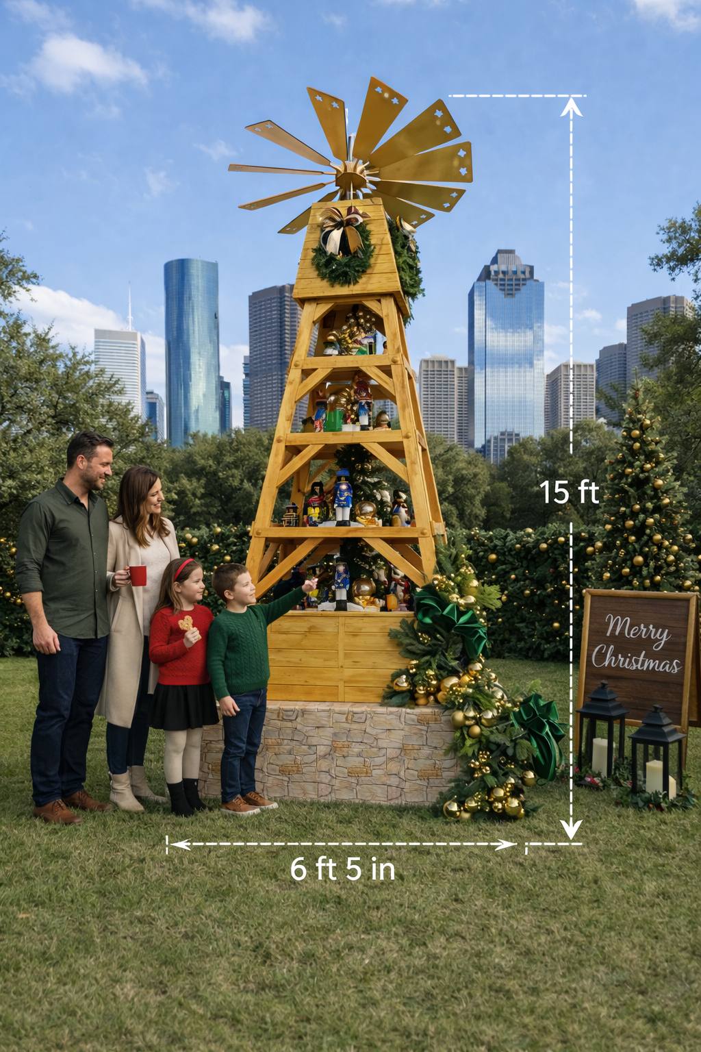 Windmill Pyramid 15 ft